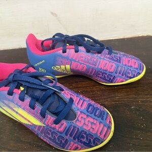 Adidas X Speedflow Messi 4 INDOOR YOUTH Soccer shoesSize 12 Multi-Colored